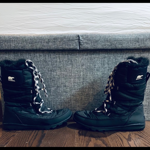 SOREL tall whitney lace up boots - Picture 6 of 7